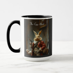 Taza La caza de huevos, la caza de conejitos de Pascua