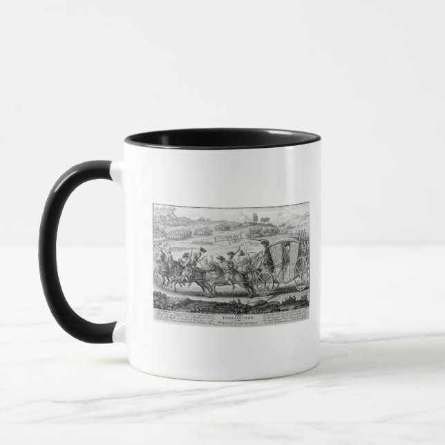 Taza La caza de la montaña, el 21 de febrero de 1745 (Izquierda)