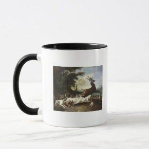 Taza La caza de los ciervos, 1718