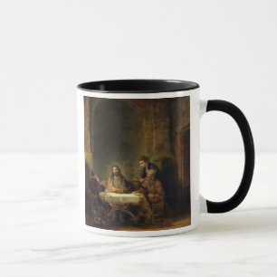 Taza La cena en Emmaus, 1648 (aceite en el panel)