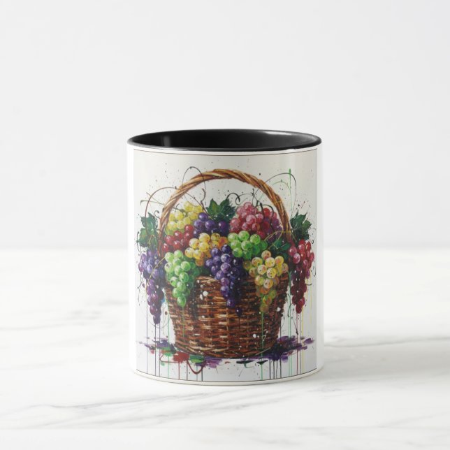 Taza La cesta de uvas (Centro)