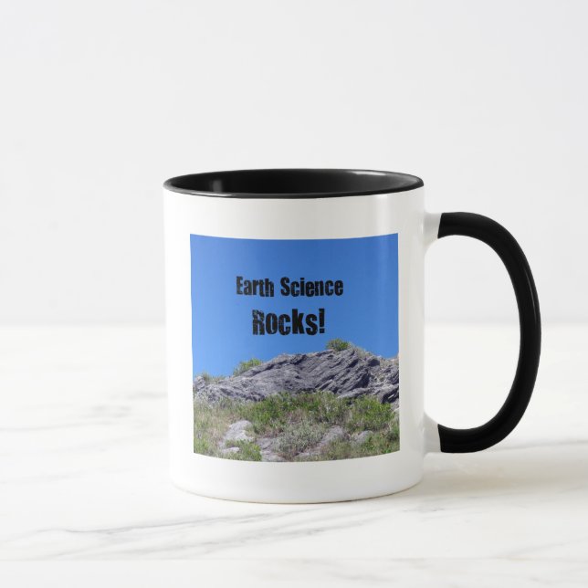 Taza ¡La ciencia de la tierra roca! (Derecha)
