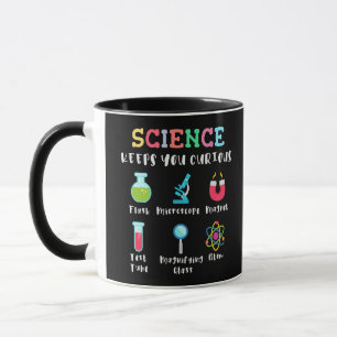 Taza La ciencia te mantiene curioso