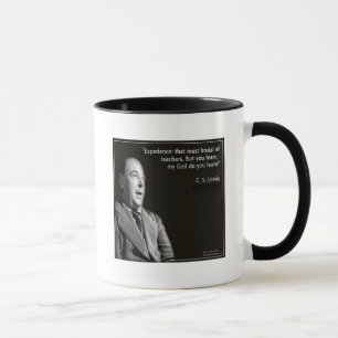 Taza La cita "Mi Dios" de CS Lewis