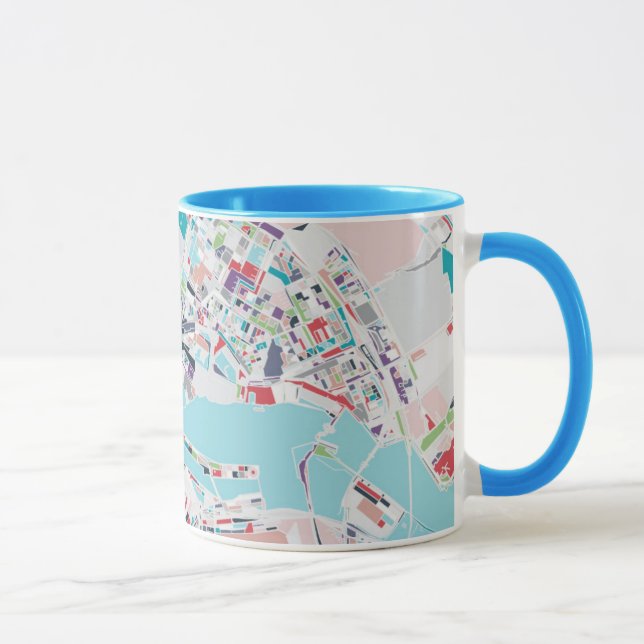 Taza La ciudad de Amsterdam (Derecha)
