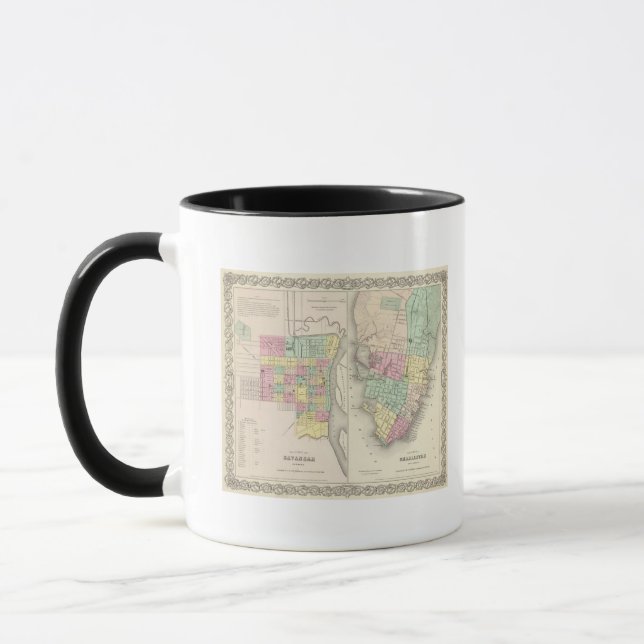 Taza La ciudad de Savannah Georgia (Izquierda)