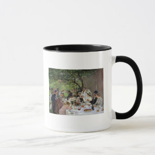 Taza La comida de la boda en Yport, 1886
