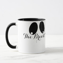 Taza La comida del pecho en ciudad