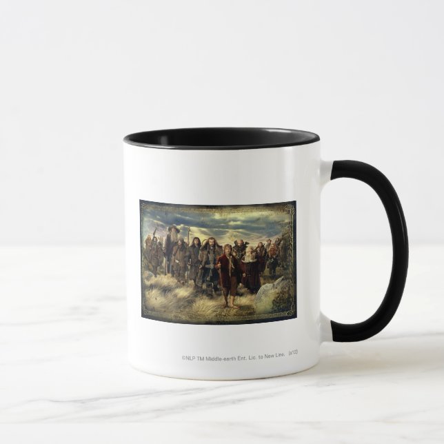 Taza La compañía enmarcada (Derecha)