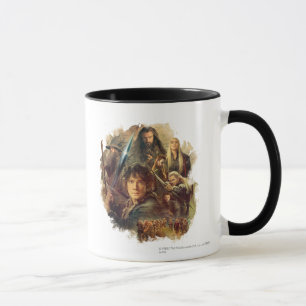 Taza La compañía y los elfos de Mirkwood