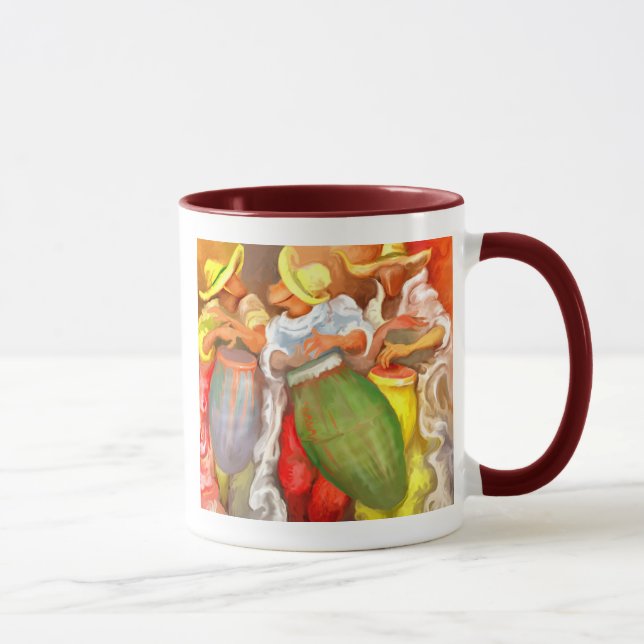 Taza "La Comparsa" Alto Contraste (Derecha)