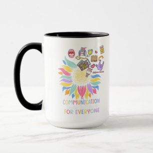 Taza La Comunicación Parece Diferente Para Todos Los Fl