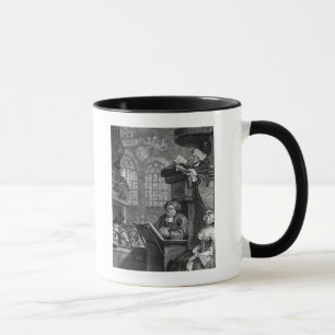 Taza La congregación durmiente, 1736