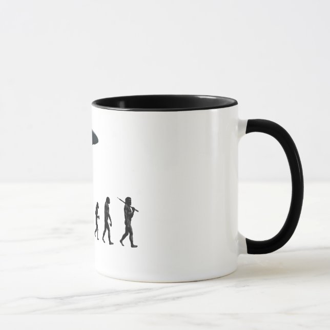 Taza La conspiración de la evolución (Derecha)
