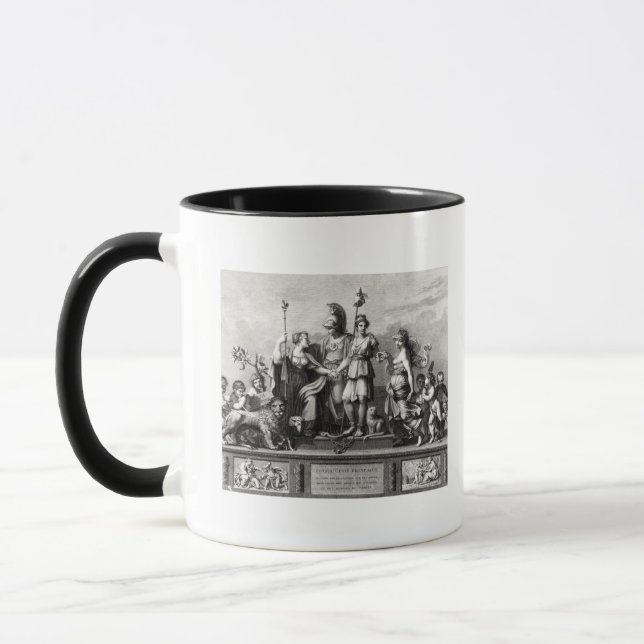 Taza La constitución francesa (Izquierda)