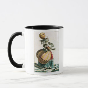 Taza La coqueta del vuelo, c.1784 (grabado del color)