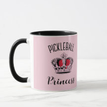 La corona Princesa de Pickleball Rosa
