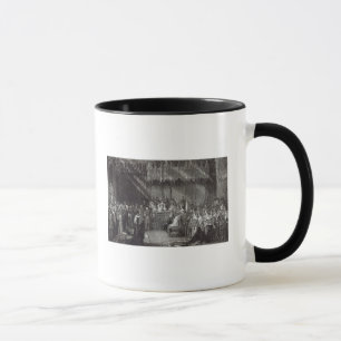 Taza La coronación de la reina