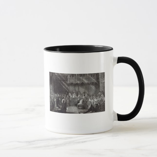 Taza La coronación de la reina (Derecha)
