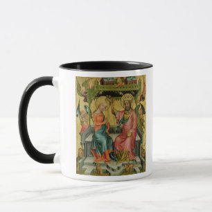 Taza La coronación de la Virgen, la derecha