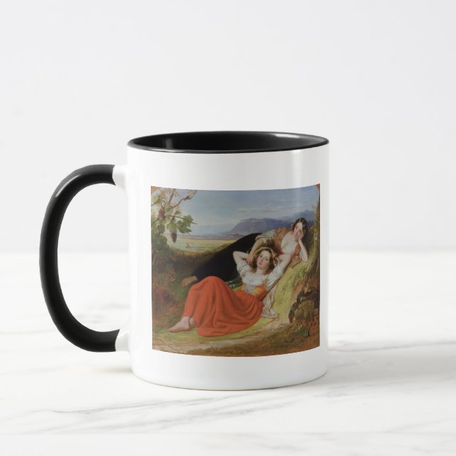 Taza La cosecha de la uva (Izquierda)