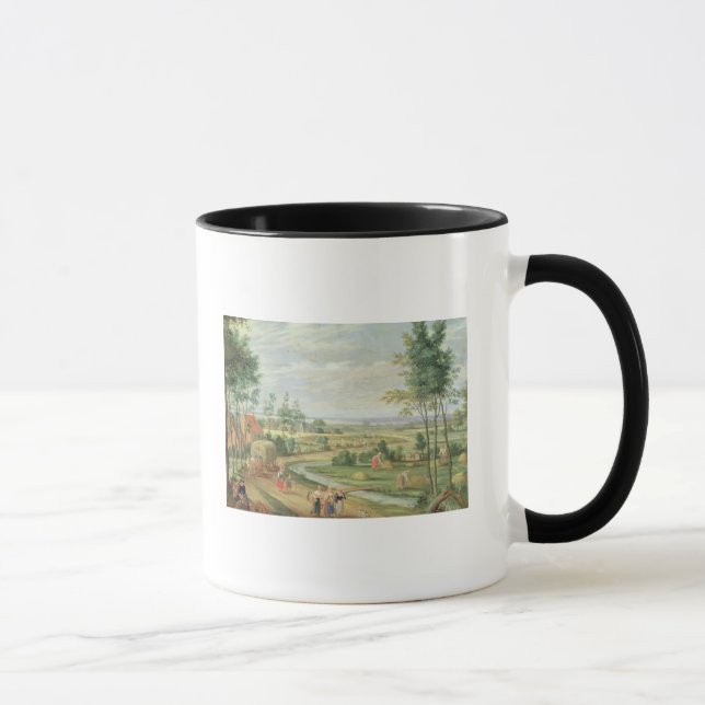 Taza La cosecha, o verano (Derecha)