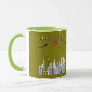 Taza La cuarta aceituna brillante