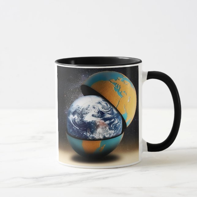 Taza La cubierta protectora de la Tierra (Derecha)