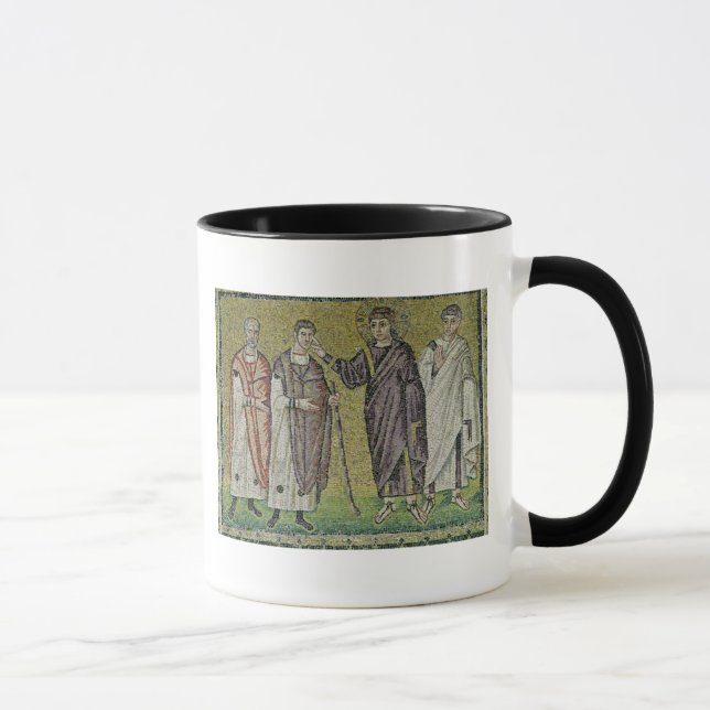 Taza La cura de dos Blindmen de Jericó (Derecha)