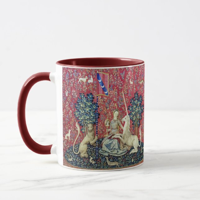 Taza La dama y el unicornio, la vista (Izquierda)