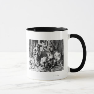 Taza La "danza del lobo" del Kaviagamutes