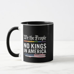 Taza La democracia no tiene estatus de Rey Libertad par