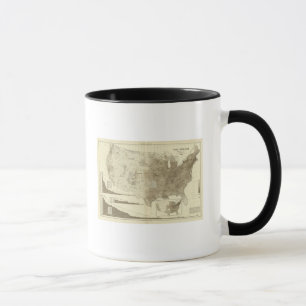 Taza la densidad de población de los condados