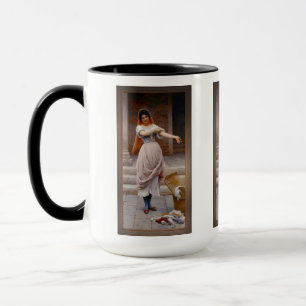 Taza La despedida de Eugen von Blaas