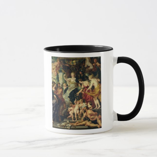 Taza La dicha de la regencia, 1621-25 (Derecha)