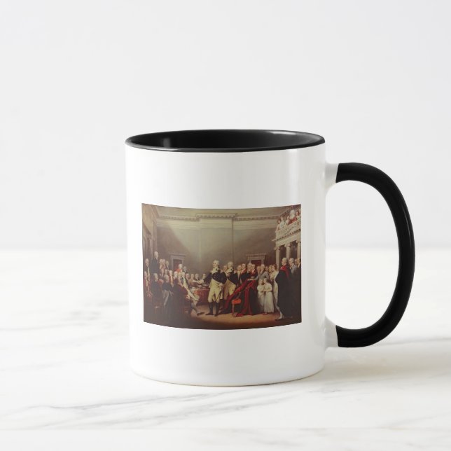 Taza La dimisión de George Washington (Derecha)