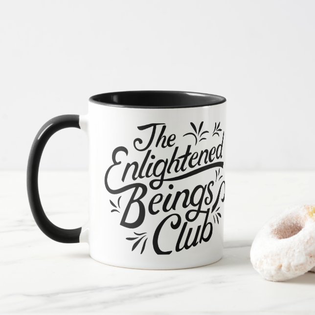 Taza La diversión del Club de las Bebidas Iluminadas (Con donut)