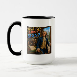Taza La divertida cita cuestionable de la firma de John