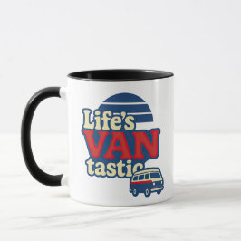 Taza La edición azul del VANtastic Red Cream de la vida