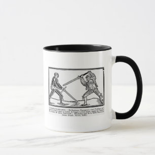 Taza La educación de Pantagruel, ilustracion