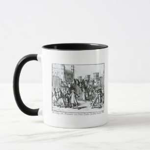 Taza La ejecución del duque de Monmouth