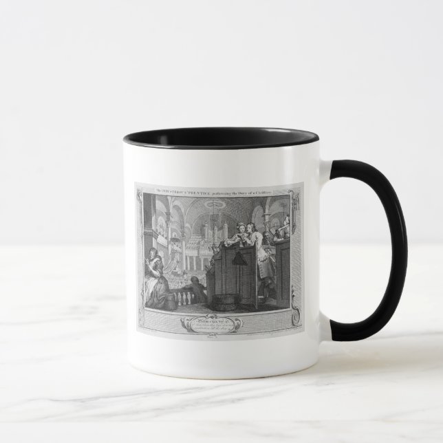 Taza La 'ejecución industriosa del Prentice (Derecha)