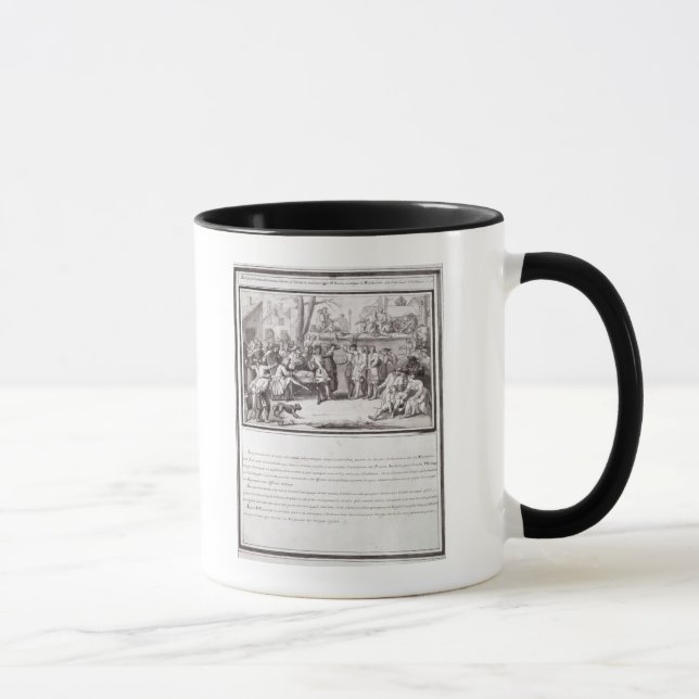 Taza La elección de la milicia (Derecha)