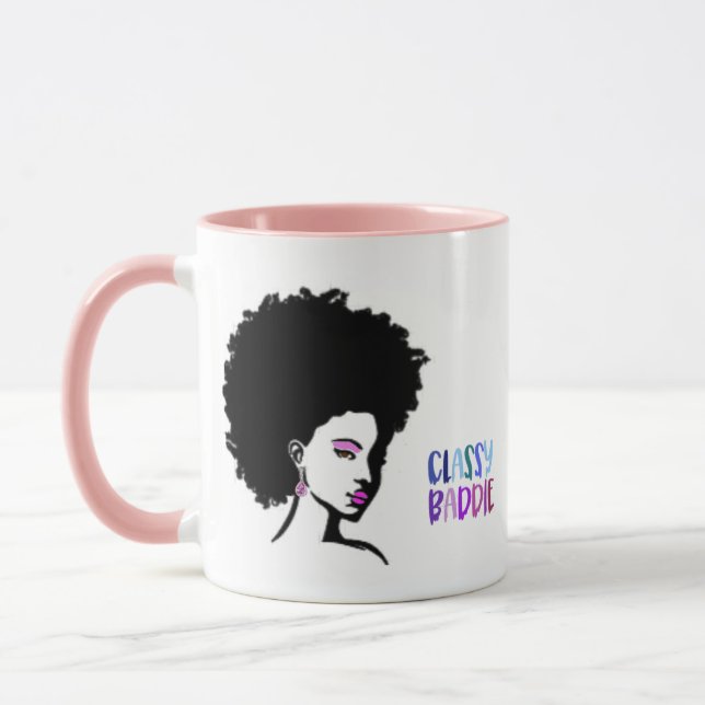 Taza La elegante mujer de la banda Mug (Izquierda)