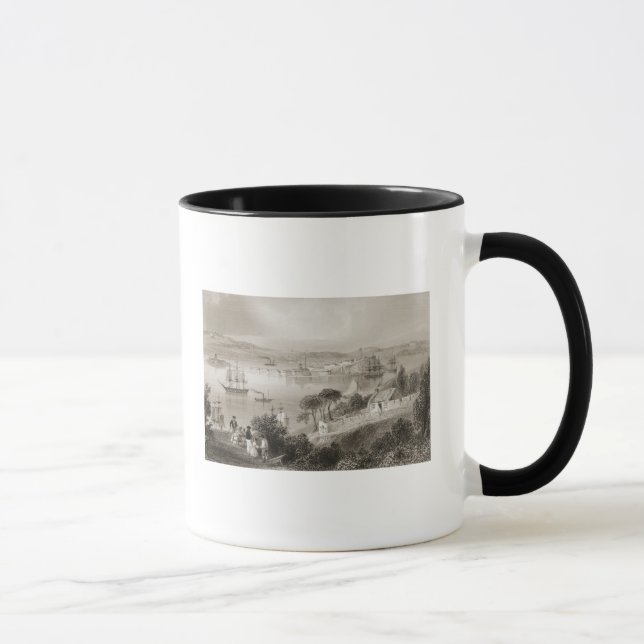 Taza La ensenada del corcho, corcho del condado, (Derecha)