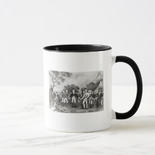 Taza La entrega de general Burgoyne Saratoga