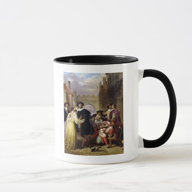 Taza La escena final de 'Les Fourberies de Scapin' (Derecha)