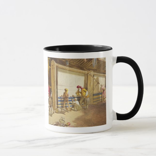 Taza La escuela de la industria, Jubbulpore, 1863 del (Derecha)