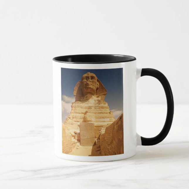 Taza La esfinge, fechando del reinado del rey (Derecha)