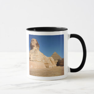 Taza La esfinge y la pirámide de Khafre, Giza
